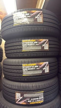 Blackhawk Street-H HH 235/60R17 Tires – Set of 4