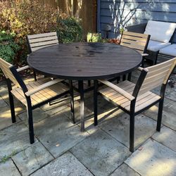 Outdoor Table and Chairs