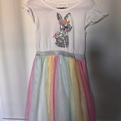 Easter Bunny Dress Size 6 