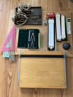 Vintage Drafting Supplies 