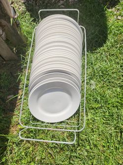 Restaurant Dinner Plates White New 31