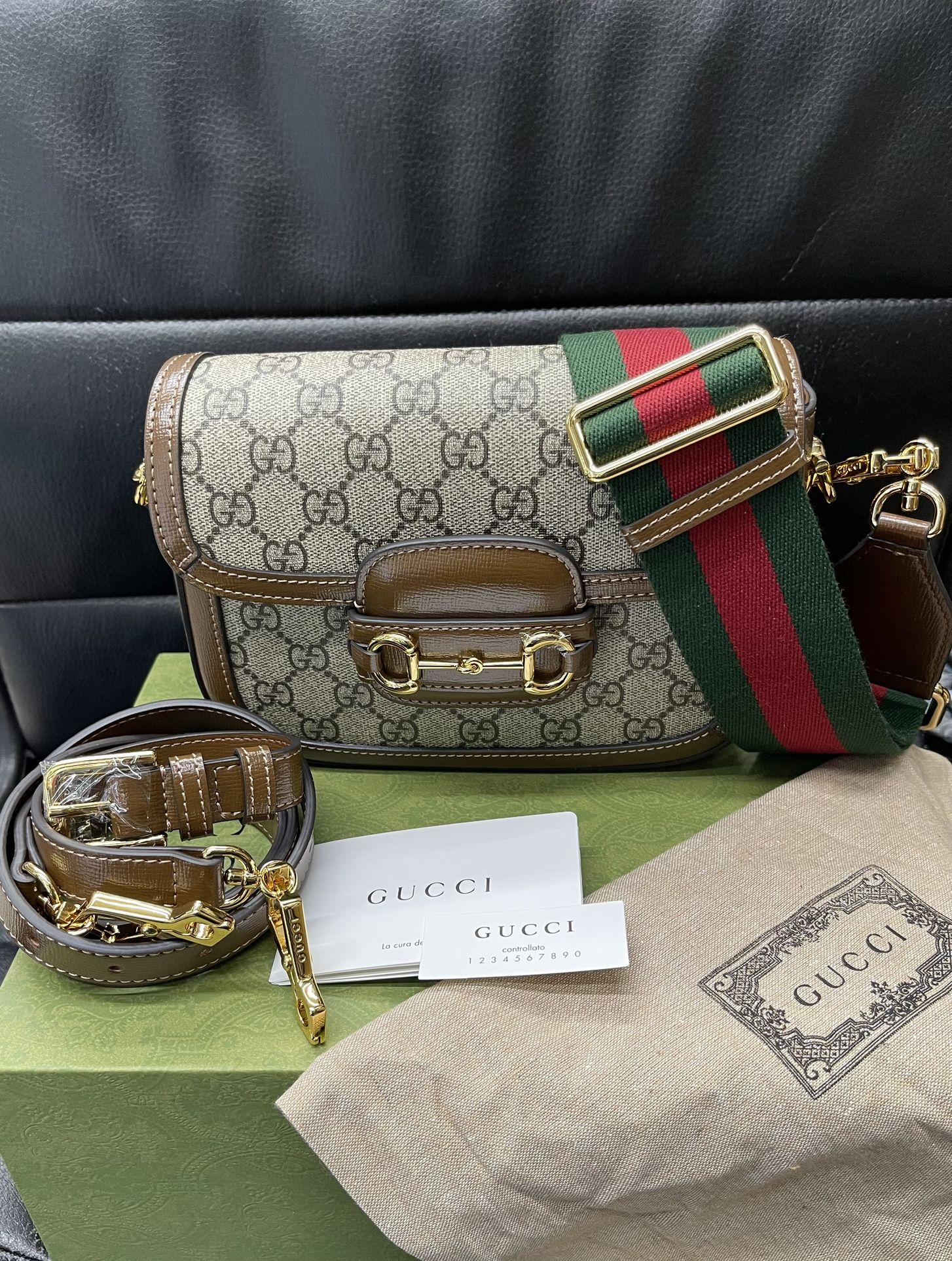 GUCCI HORSEBIT 1955 MINI BAG