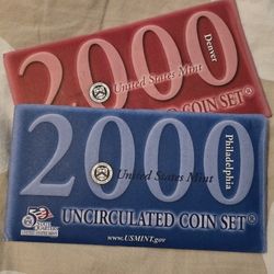 US MInt 2000 Unc Set