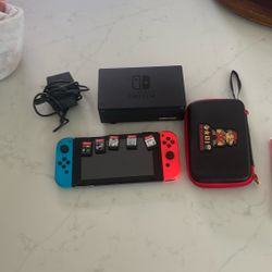 Nintendo Switch With Games 