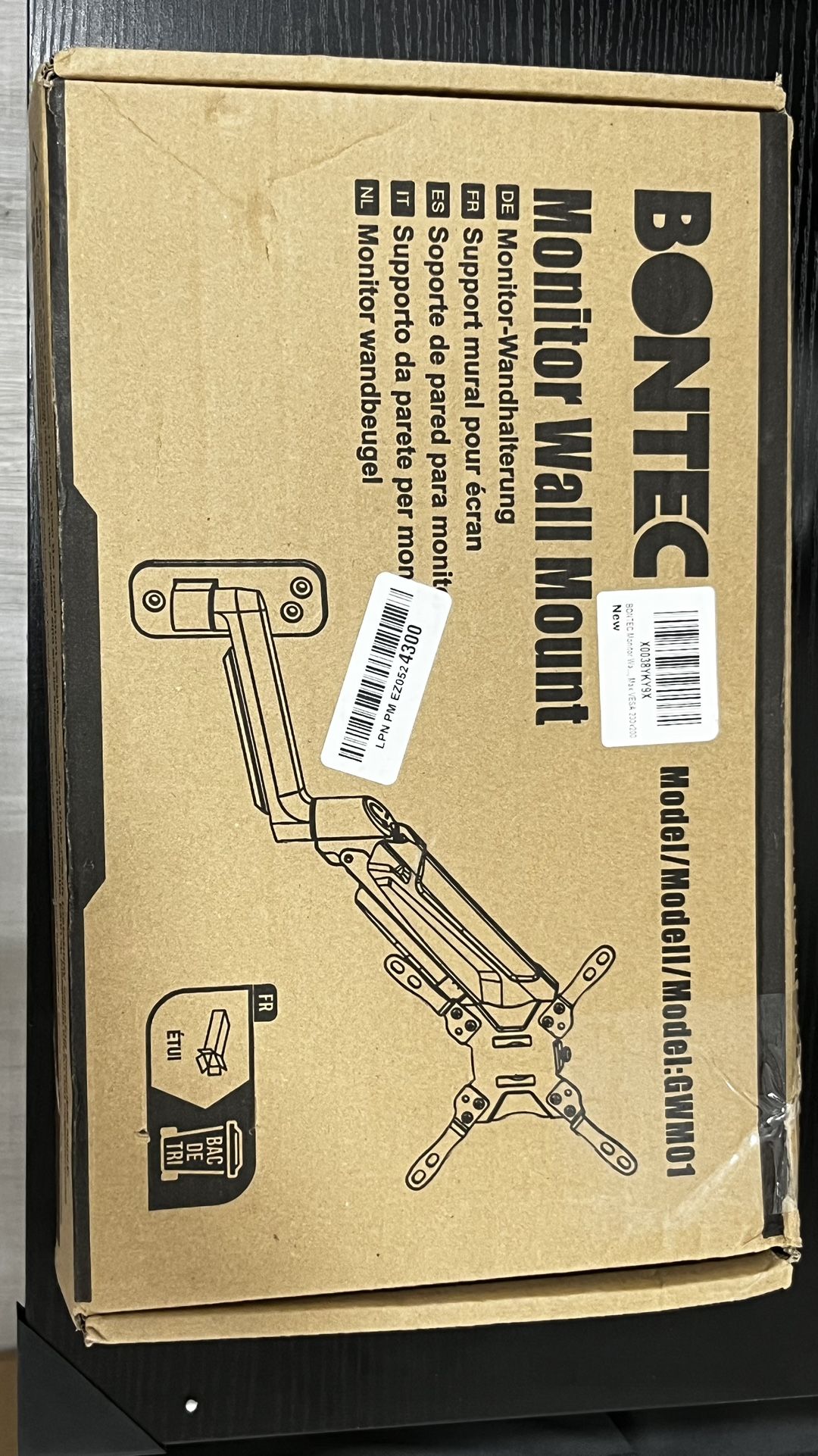 Monitor Wall Mount Arm / Soporte Para Monitor O Televisor