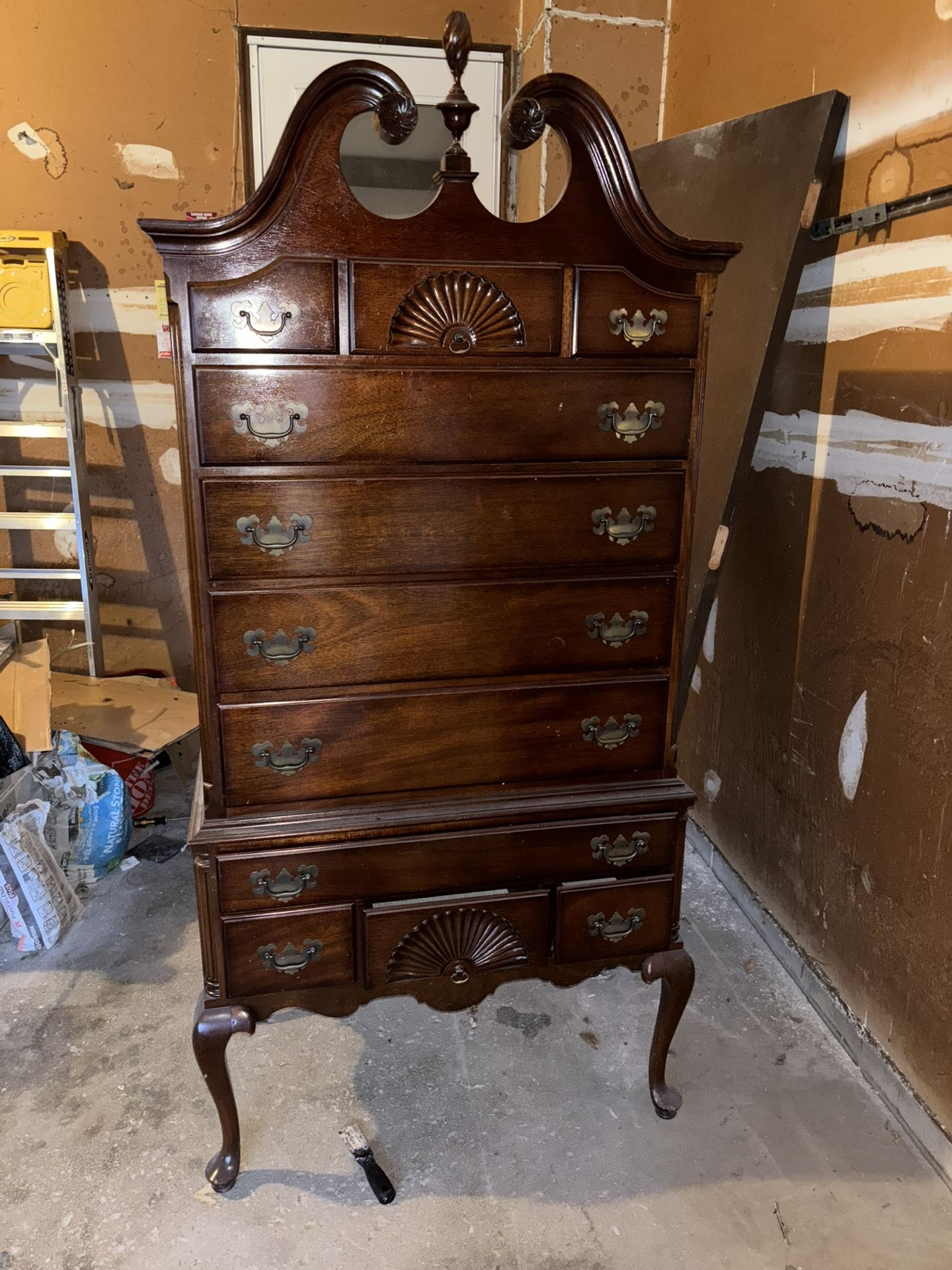 Tall Antique Dresser