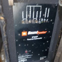 Powered  Subwoofer JBL and B52 Matrix