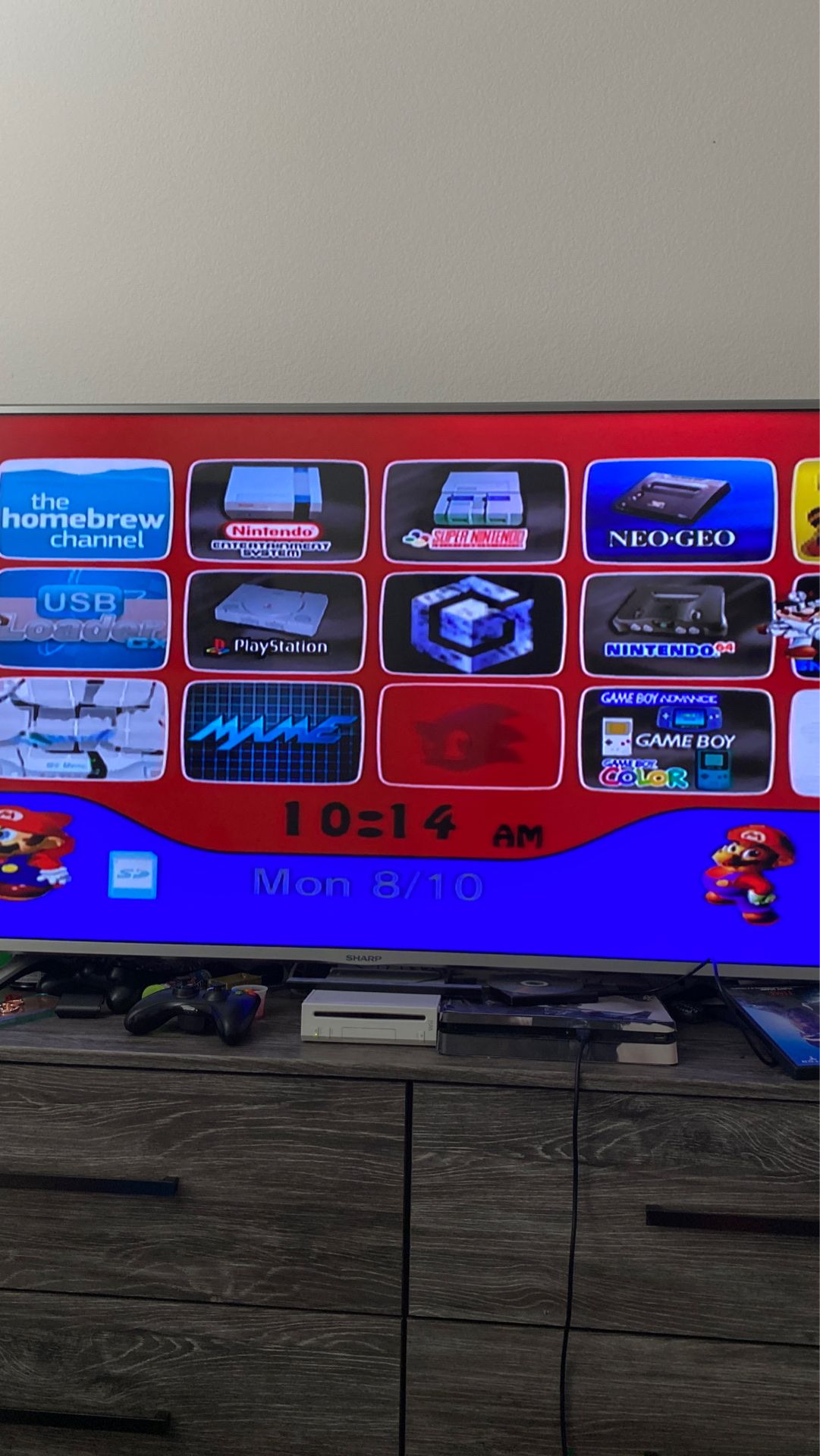 Modded Nintendo WII