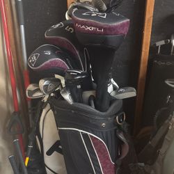 Golf Set With Multiple Clubs Name Brand! 