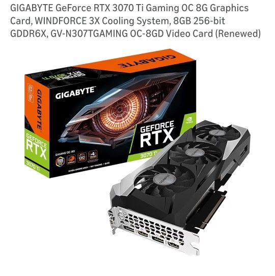 RTX 3070TI GIGABYTE