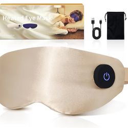 Heated Eye Mask for Dry Eyes & Stress Relief