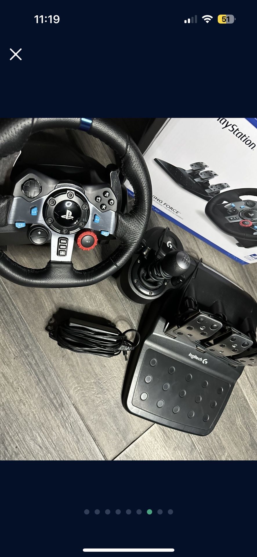 G29 PS5/PS4 Steering Wheel