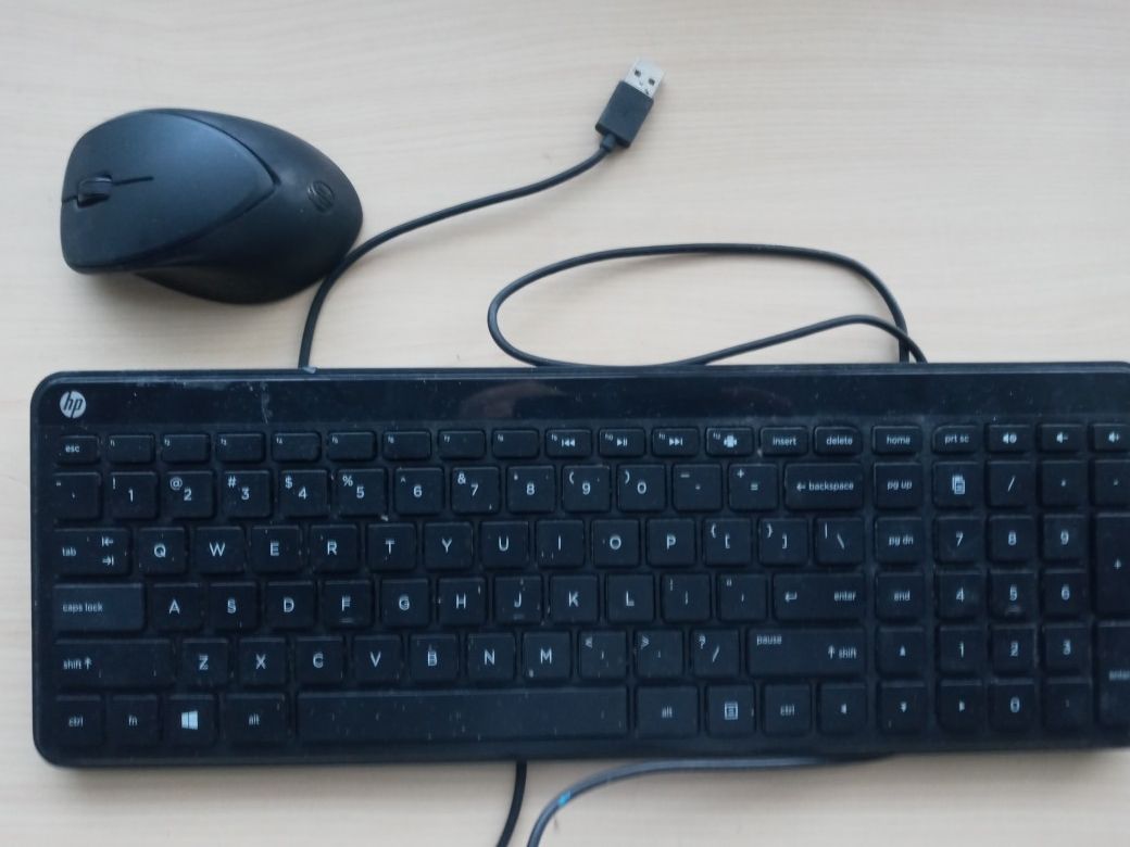 Hp Keyboard and Wireless Mouse