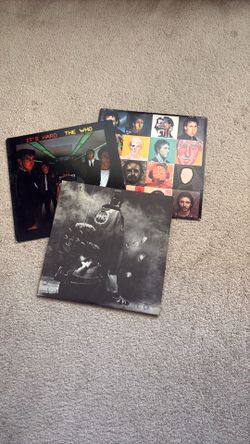 The Who Albums $5.00 Each