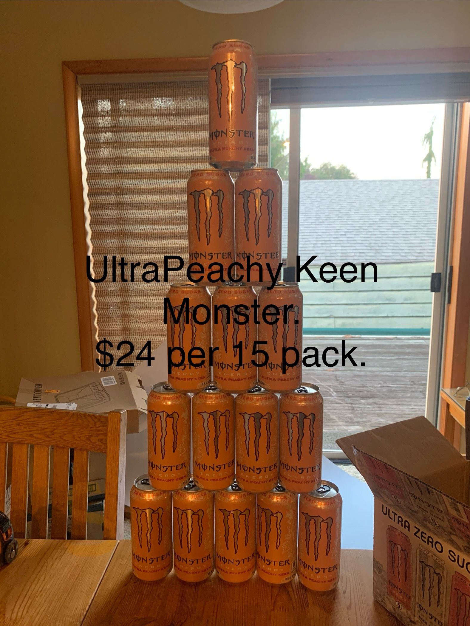Monster Ultra Peachy Keen