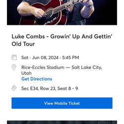 Luke Combs Concert - June 8th 