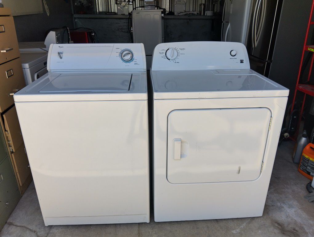WASHER AND DRYER - BOTH CLEAN WORKING!
