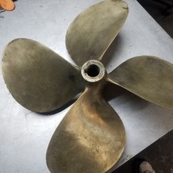 4 Blade Brass Prop 22inch