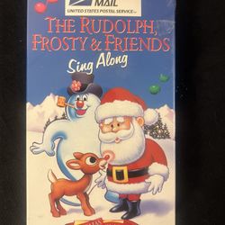 The Rudolph, Frosty and Friends Sing Along VHS 1996 Sealed