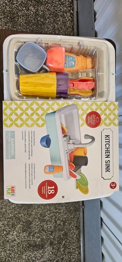 Kids 'N Play Electronic Play Kitchen Sink Playset