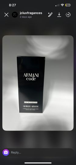 Armani Code Cologne For Men 100ml
