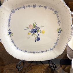 Blue Peony Vintage Porcelain Tableware By Nikki Japan