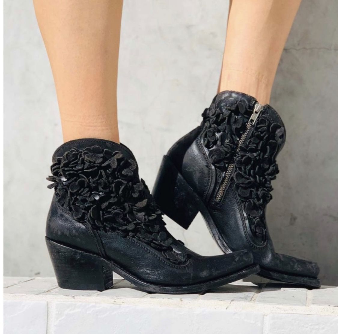 Liberty Black Ankle Boots