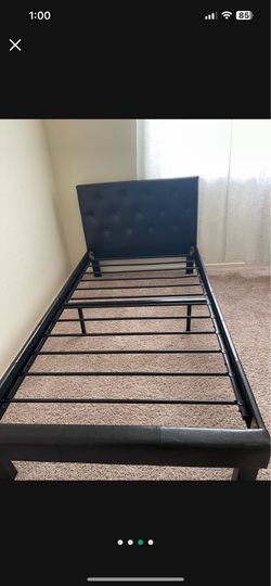 Bed and mattress