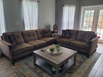 Living Room : Couch and Love Seat $400, OBO - $400 (Carrolwood)