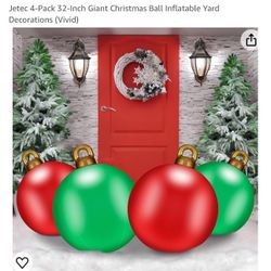 Christmas Inflatable Balls 