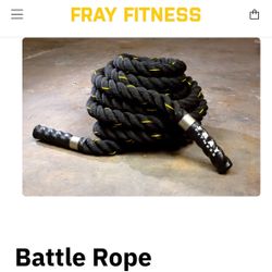 Battle Rope 1.5 x 40ft  Brand New