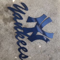 Yankees Metal Sign