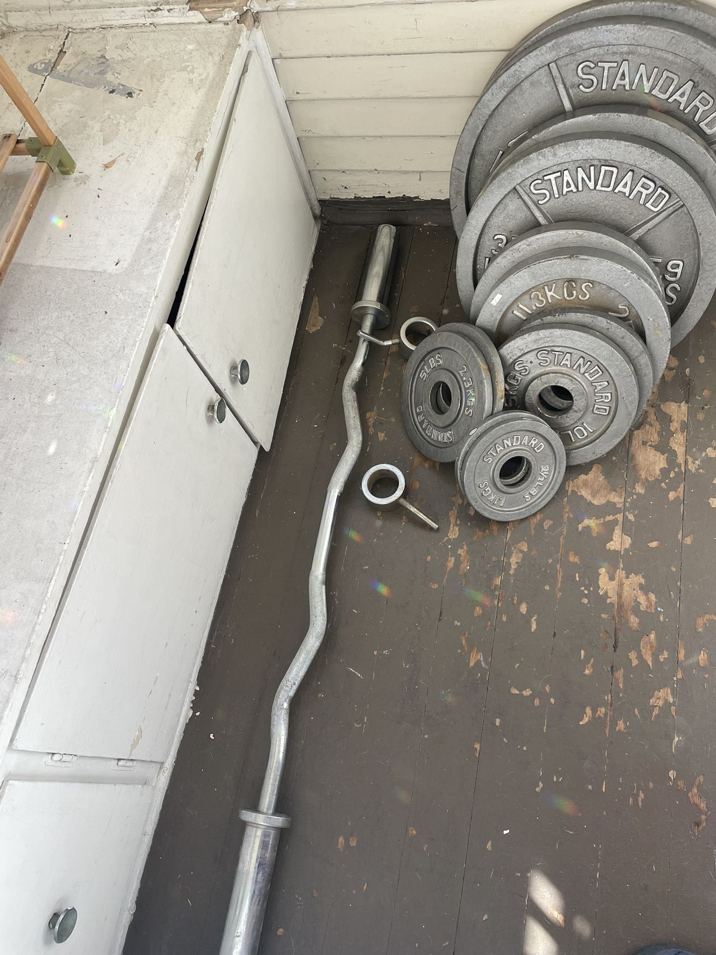 Olympic Weight Bar Set - 300 Lbs Set