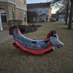 2-Person Rockin' Horse Swimming Pool Float