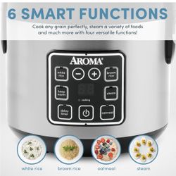 Aroma 2 Qt. Digital Rice & Grain Multi-cooker