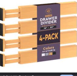 Drawer Dividers Bamboo