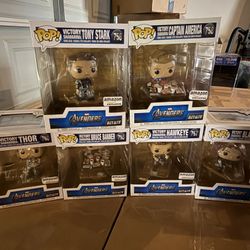 Full Set Marvel Shawarma Funko Pops