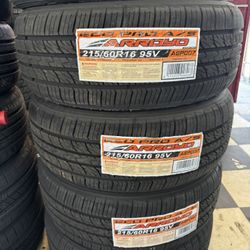 💯📲215/60/16 Vendo Set De Llantas Nuevas Arroyo Grand Sport 