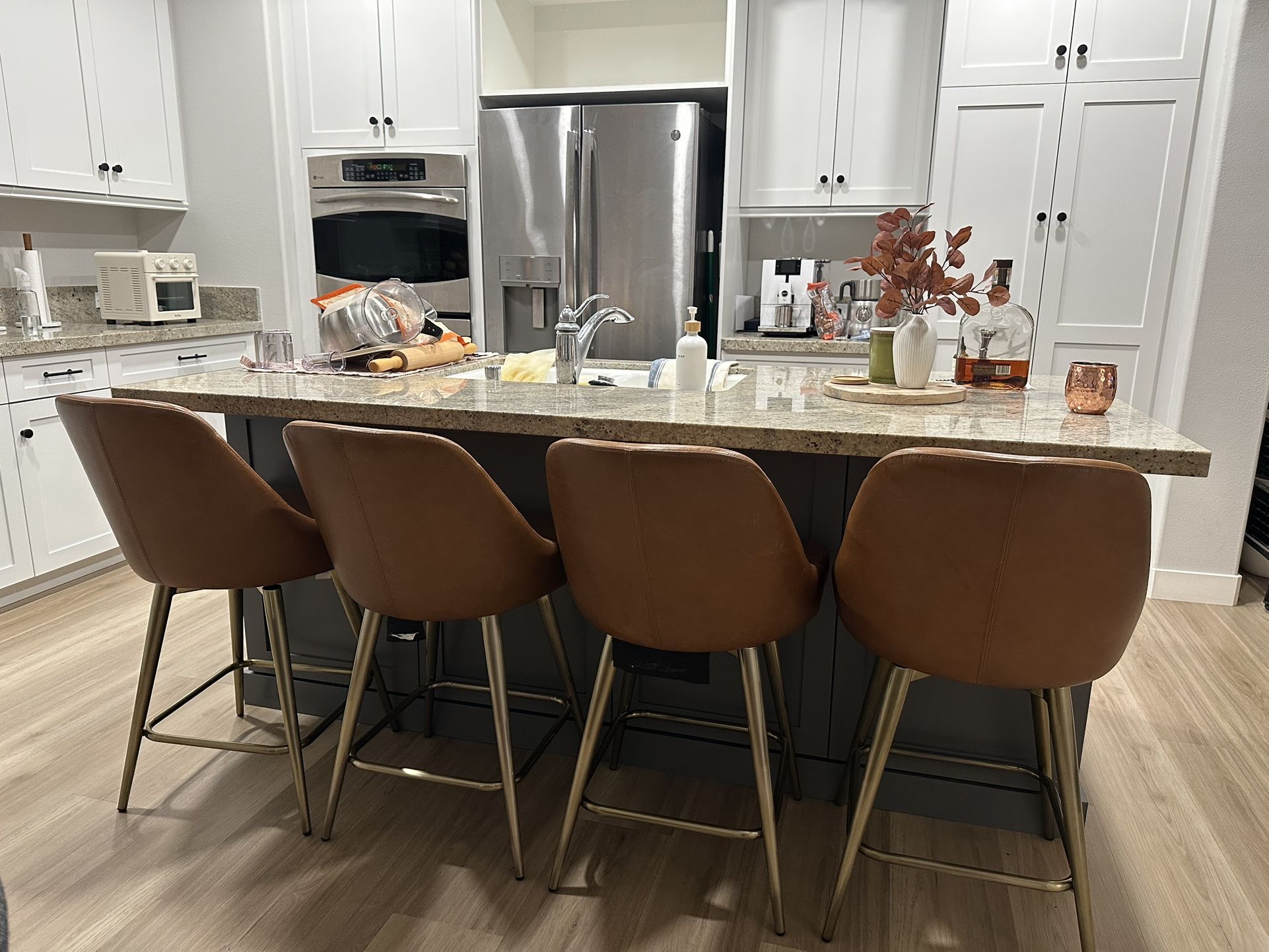 West Elm Counter Stools - 4
