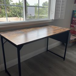 Desk With Side Pouch