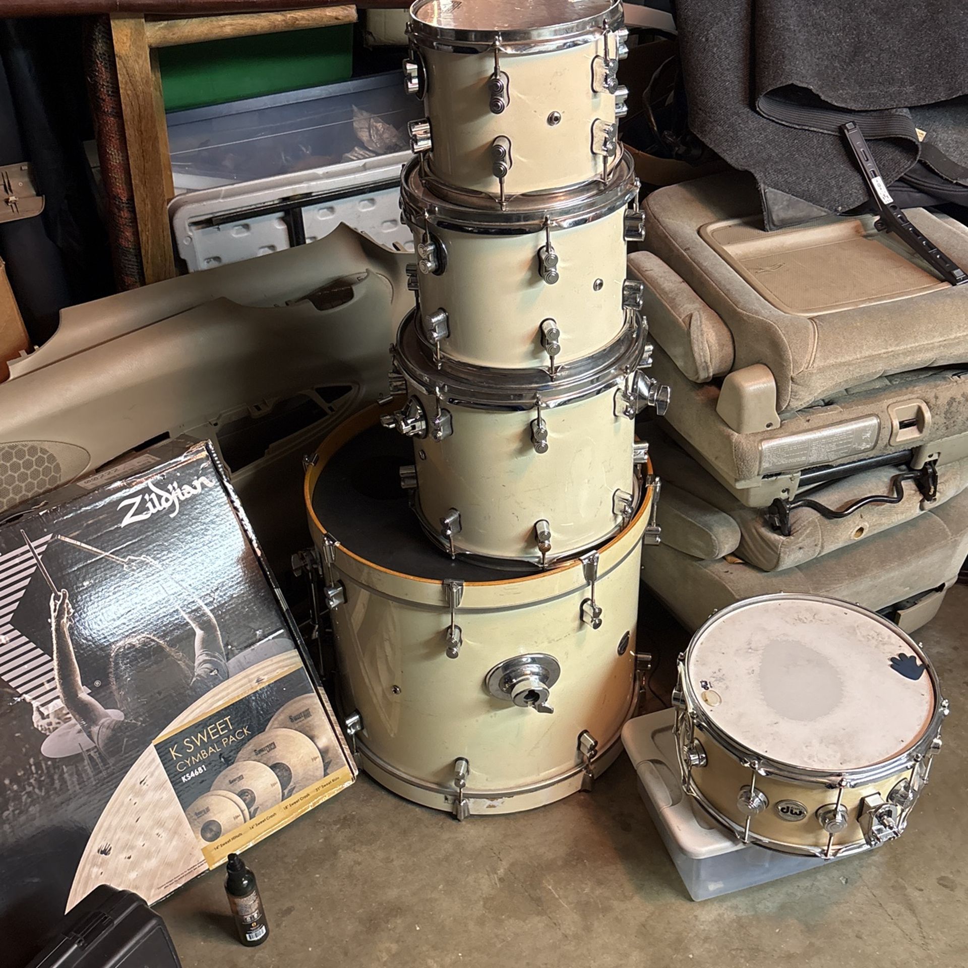 Pdp 4 Piece Drumset