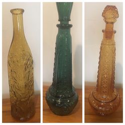 Vintage Glass Bottles