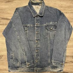 Vintage RocaWear Denim Jacket Mens 2XL Y2k South Pole JAY Z  Hip Hop