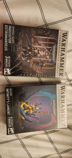 Warhammer + year 4 and 5 models
