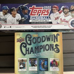 RARE Baseball Card Box Sets/2021-2022