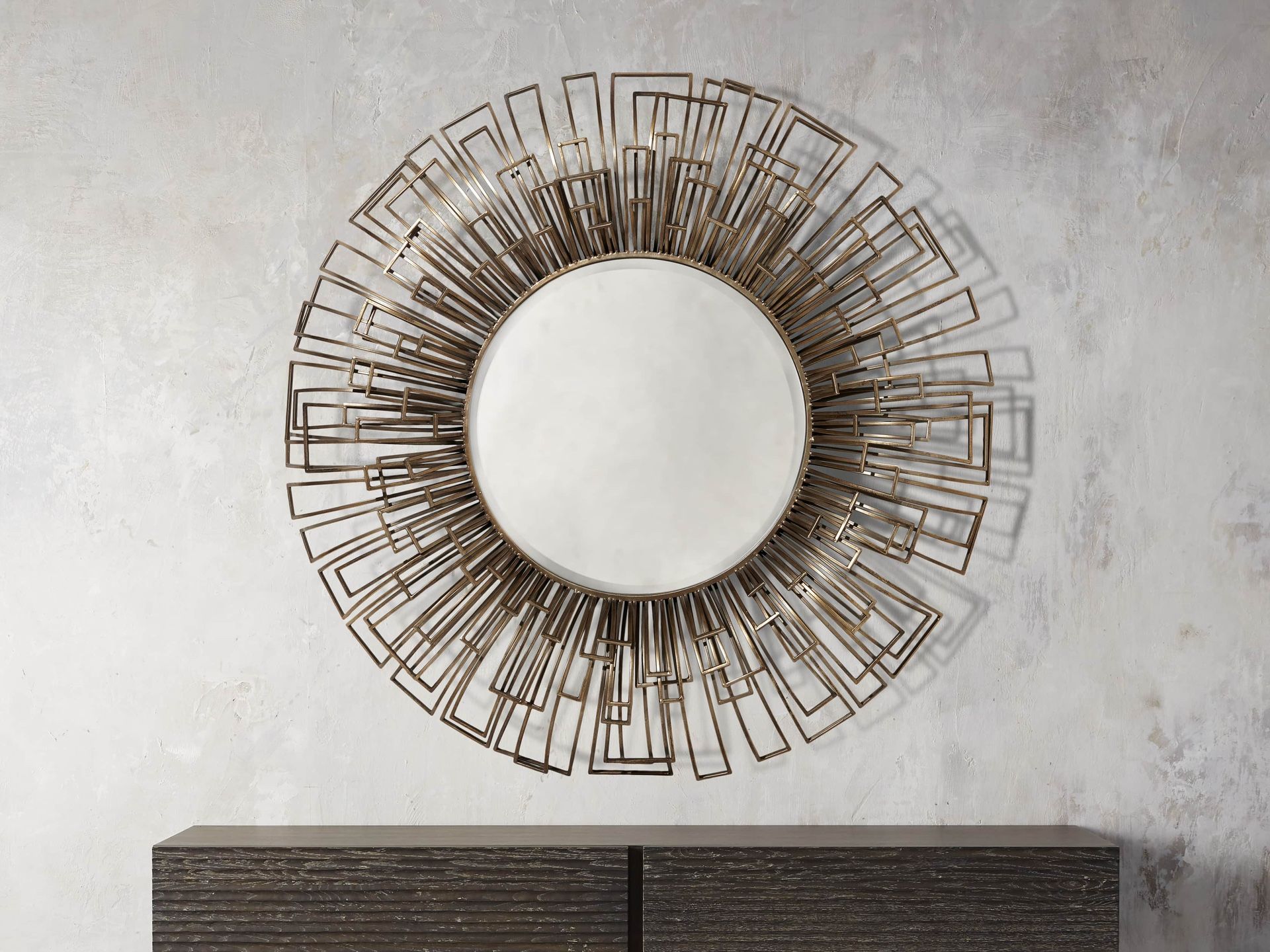 Sorcha Round Mirror (ARHAUS)