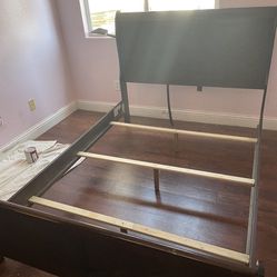 Full Bed With Box Spring And Mattress 