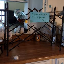 Iron Wine Rack