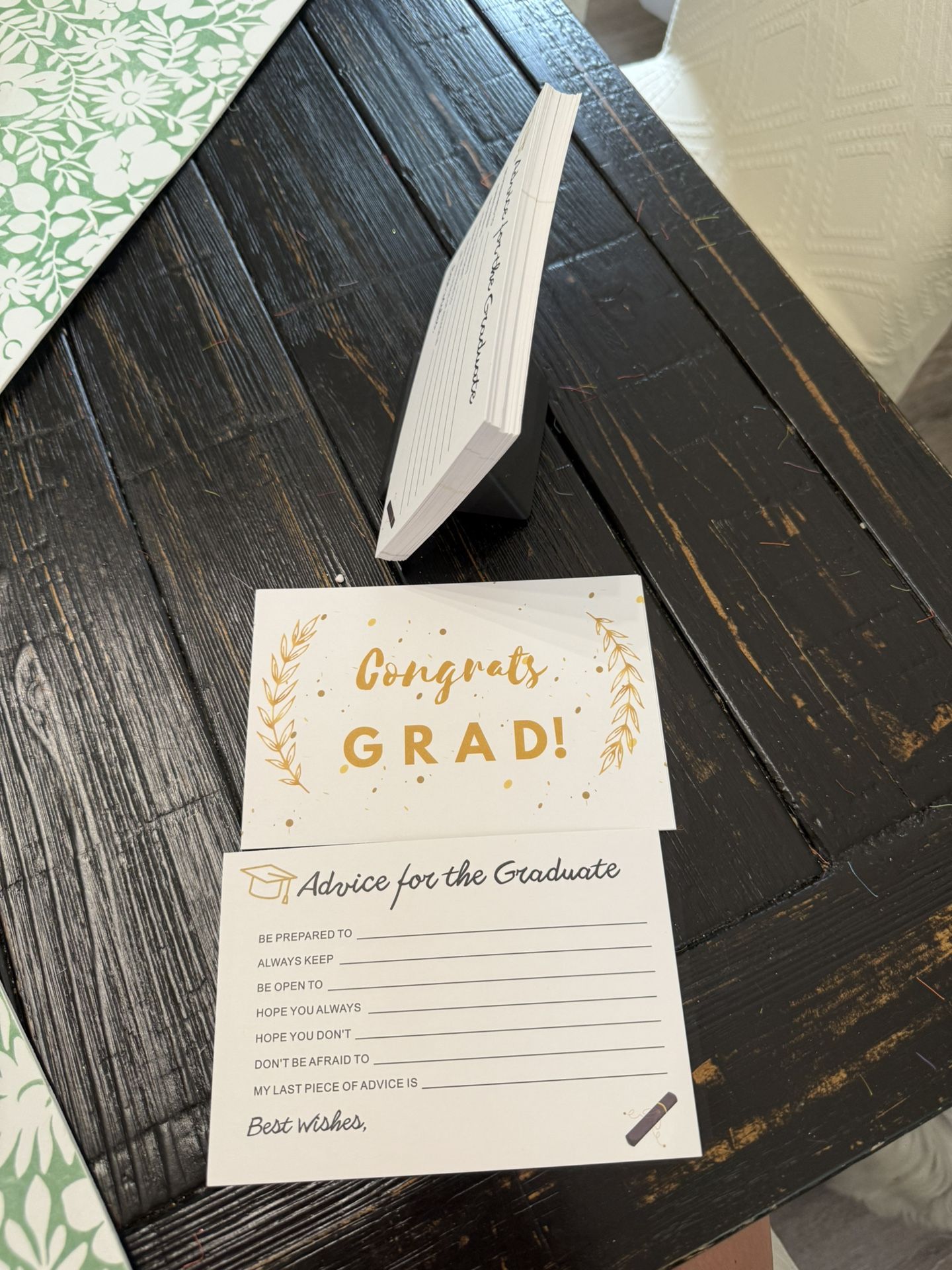 Graduation Advice Cards