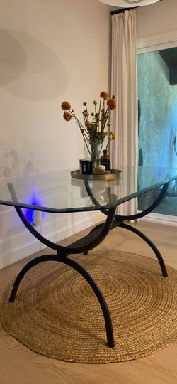 Glass table